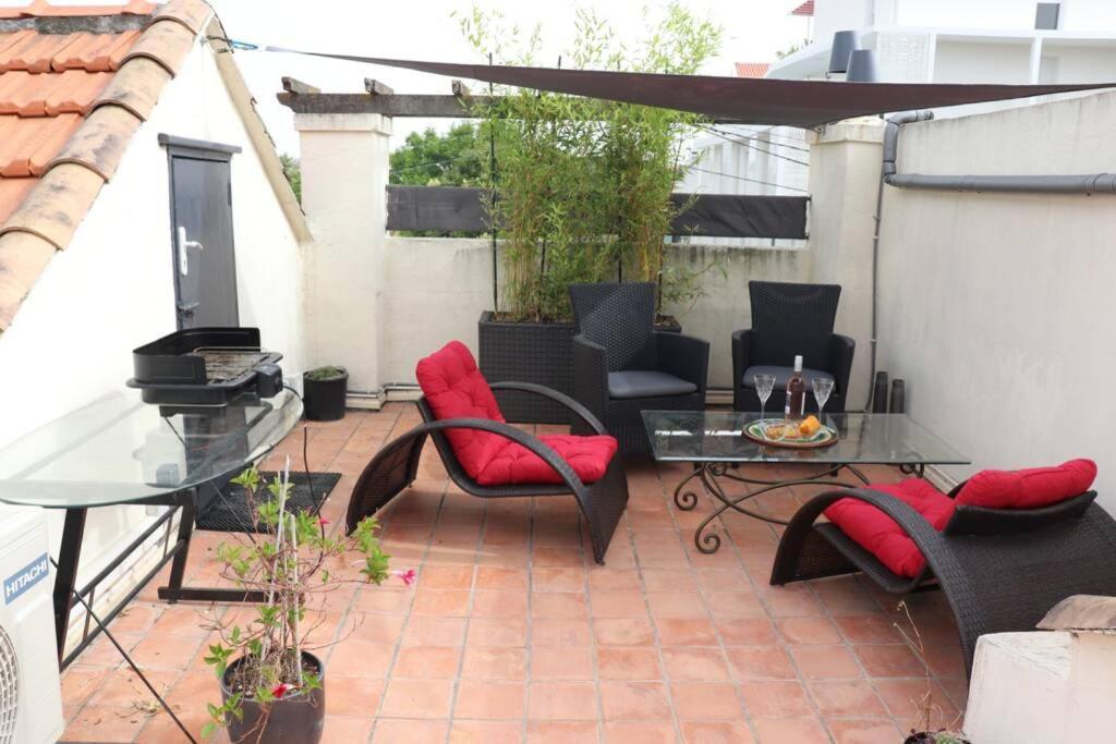 Superbe maison avec toiture terrasse à 5min mer Cannes Exterior foto